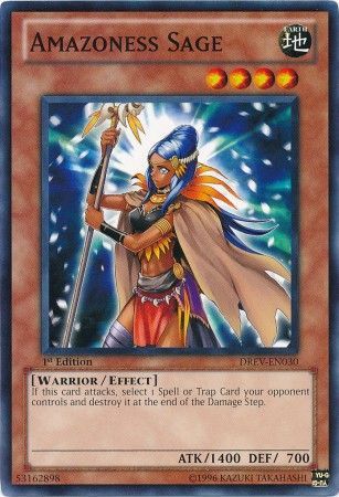 Amazoness Sage DREV EN030 Common 1st Edition Amazoness Sage DREV EN030 Common 1st Edition