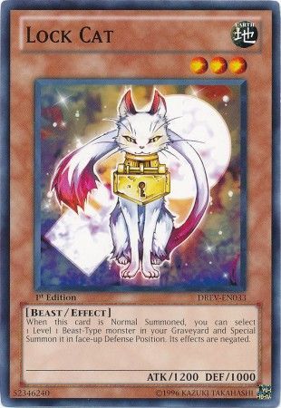 Lock Cat DREV EN033 Common 1st Edition Duelist Revolution 1st Edition Singles Lock Cat DREV EN033 Common 1st Edition Duelist Revolution 1st Edition Singles