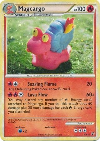 Magcargo 6 90 Holo Rare Magcargo 6 90 Holo Rare