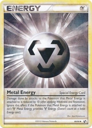 Metal Energy 80 90 Uncommon HGSS Undaunted Singles Metal Energy 80 90 Uncommon HGSS Undaunted Singles