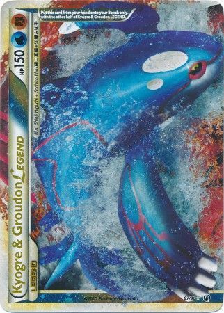 Kit Carta Pokémon Lendarios Grondon E Kyogre