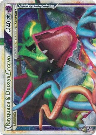 Rayquaza & Deoxys Legend (Top) - 89/90 - Ultra Rare