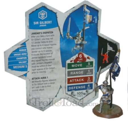 Sir Gilbert Crest of the Valkyrie Heroscape Sir Gilbert Crest of the Valkyrie Heroscape