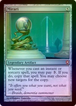 Mirari Foil From the Vault Relics 2010 Singles Mirari Foil From the Vault Relics 2010 Singles