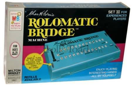 Rolomatic Bridge set II card game Milton Bradley Board Games A Z Rolomatic Bridge set II card game Milton Bradley Board Games A Z