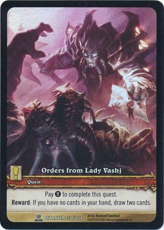 Orders from Lady Vashj Extended Art Betrayer 257 264 Common WoW Archives Orders from Lady Vashj Extended Art Betrayer 257 264 Common WoW Archives