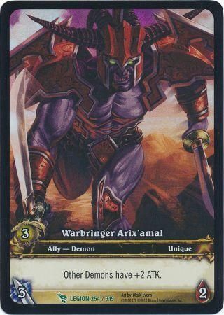 Warbringer Arix amal Extended Art Legion 254 319 Foil Uncommon WoW Archives Warbringer Arix amal Extended Art Legion 254 319 Foil Uncommon WoW Archives