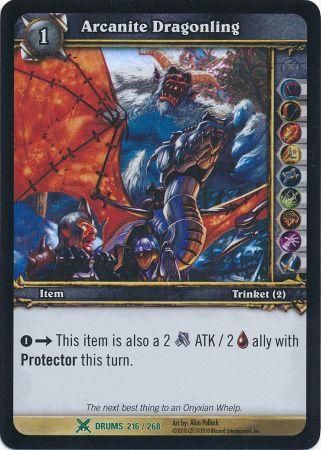Arcanite Dragonling Foil Drums 216 268 Uncommon WoW Archives Arcanite Dragonling Foil Drums 216 268 Uncommon WoW Archives