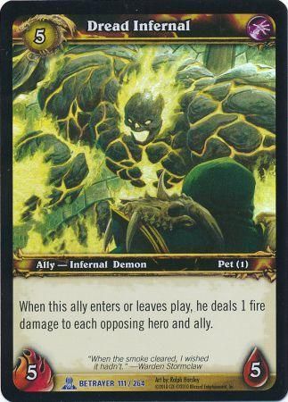 Dread Infernal Betrayer 111 264 Rare WoW Archives Dread Infernal Betrayer 111 264 Rare WoW Archives