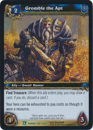 Gromble the Apt Honor 100 208 Uncommon WoW Archives Gromble the Apt Honor 100 208 Uncommon WoW Archives