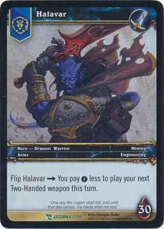 Halavar Legion 6 319 Uncommon WoW Archives Halavar Legion 6 319 Uncommon WoW Archives