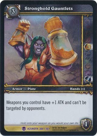 Stronghold Gauntlets Azeroth 300 361 Epic Rare WoW Archives Stronghold Gauntlets Azeroth 300 361 Epic Rare WoW Archives