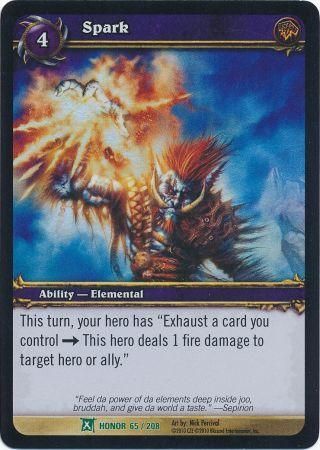 Spark Honor 65 208 Uncommon WoW Archives Spark Honor 65 208 Uncommon WoW Archives