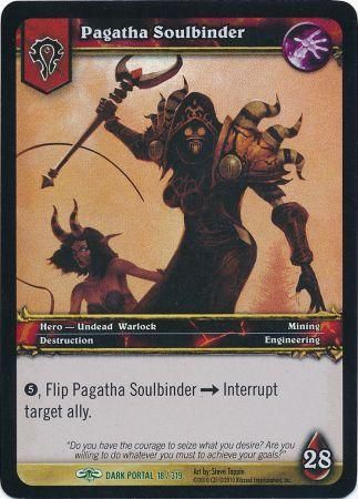 Pagatha Soulbinder Dark Portal 18 319 Uncommon WoW Archives Pagatha Soulbinder Dark Portal 18 319 Uncommon WoW Archives