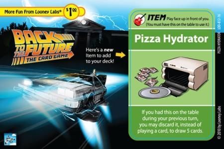 Back to the Future Pizza Hydrator expansion Looney Labs Board Games A Z Back to the Future Pizza Hydrator expansion Looney Labs Board Games A Z