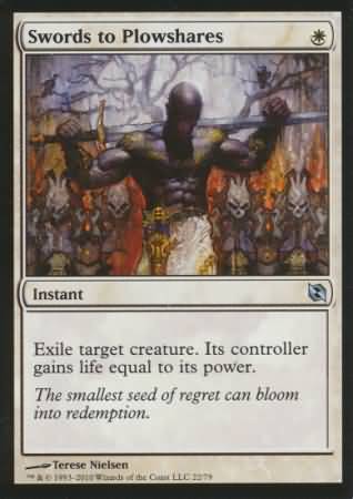 Swords to Plowshares Duel Decks Elspeth vs Tezzeret Singles Swords to Plowshares Duel Decks Elspeth vs Tezzeret Singles
