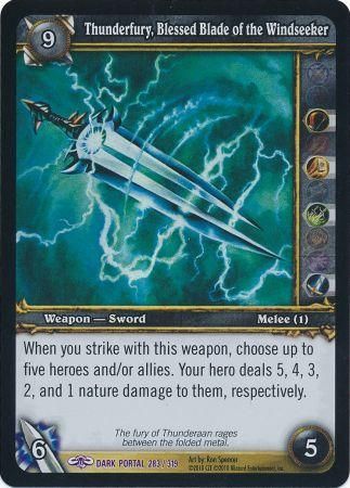 Thunderfury Blessed Blade of the Windseeker 283 319 Epic WoW Archives Thunderfury Blessed Blade of the Windseeker 283 319 Epic WoW Archives