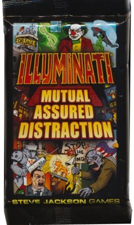 Mutual Assured Distraction Expansion Illuminati 1st Ed Card Game Steve  Jackson