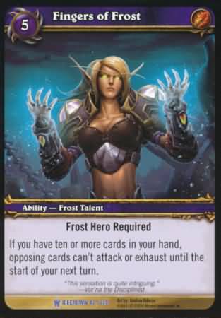 Fingers of Frost 42 220 Rare Fingers of Frost 42 220 Rare
