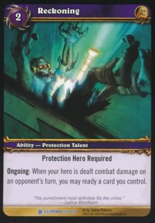 Reckoning 50 220 Rare WoW Icecrown Reckoning 50 220 Rare WoW Icecrown