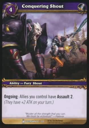 Conquering Shout 82 220 Common Conquering Shout 82 220 Common