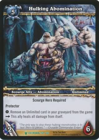 Hulking Abomination 150 220 Uncommon WoW Icecrown Hulking Abomination 150 220 Uncommon WoW Icecrown