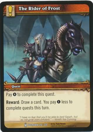 The Rider of Frost 216 220 Common WoW Icecrown The Rider of Frost 216 220 Common WoW Icecrown
