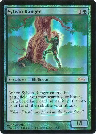 Sylvan Ranger Gateway Foil 51 DCI Magic The Gathering Promo Cards Sylvan Ranger Gateway Foil 51 DCI Magic The Gathering Promo Cards