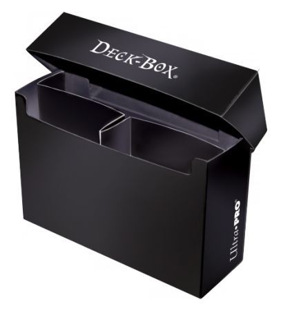 Ultra Pro Black Oversized Deck Box UP82487 Deck Boxes Gaming Storage Ultra Pro Black Oversized Deck Box UP82487 Deck Boxes Gaming Storage