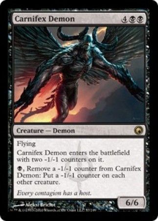 Carnifex Demon Scars of Mirrodin Singles Carnifex Demon Scars of Mirrodin Singles
