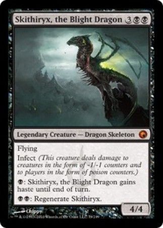 Skithiryx the Blight Dragon Scars of Mirrodin Singles Skithiryx the Blight Dragon Scars of Mirrodin Singles