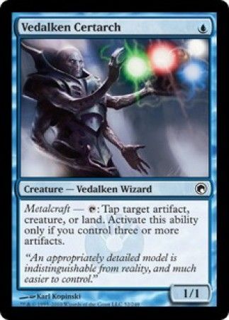 Vedalken Certarch Scars of Mirrodin Singles Vedalken Certarch Scars of Mirrodin Singles