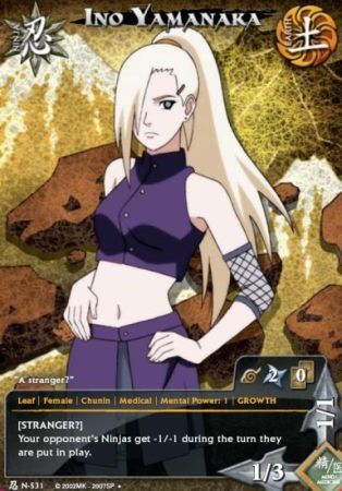 Ino Yamanaka 531 Uncommon Untouchable Collector s Tin Ino Yamanaka 531 Uncommon Untouchable Collector s Tin
