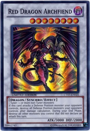 Yu-Gi-Oh Red Dragon Archfiend Card Sleeves 100Pieces 63*90mm 100 