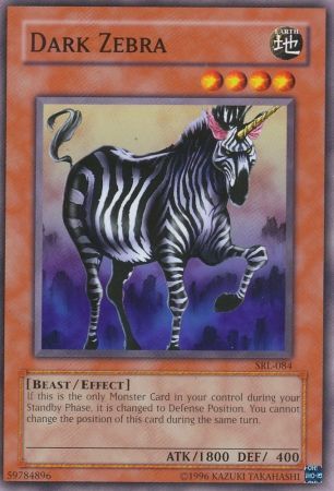 Dark Zebra SRL 084 Common 1st Edition Spell Ruler SRL 1st Edition Singles Dark Zebra SRL 084 Common 1st Edition Spell Ruler SRL 1st Edition Singles