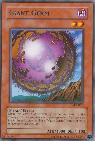 Giant Germ SRL 085 Rare 1st Edition Spell Ruler SRL 1st Edition Singles Giant Germ SRL 085 Rare 1st Edition Spell Ruler SRL 1st Edition Singles