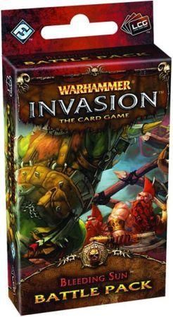 Warhammer Invasion LCG Bleeding Sun Battle Pack Fantasy Flight Games FFGWHC14 Warhammer Invasion LCG Warhammer Invasion LCG Bleeding Sun Battle Pack Fantasy Flight Games FFGWHC14 Warhammer Invasion LCG