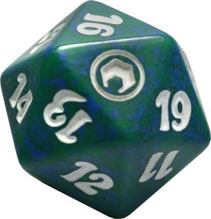Mirrodin Besieged GREEN 20 Sided Life Counter Dice MTG Magic the Gathering 