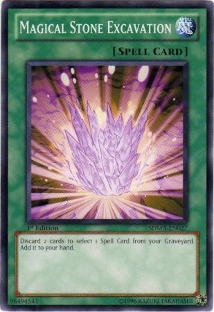 Magical Stone Excavation SDMA EN027 Common 1st Edition Structure Deck Marik 1st Edition Singles Magical Stone Excavation SDMA EN027 Common 1st Edition Structure Deck Marik 1st Edition Singles