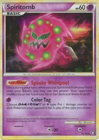 Pokemon - Spiritomb (62/114) - XY Steam Siege