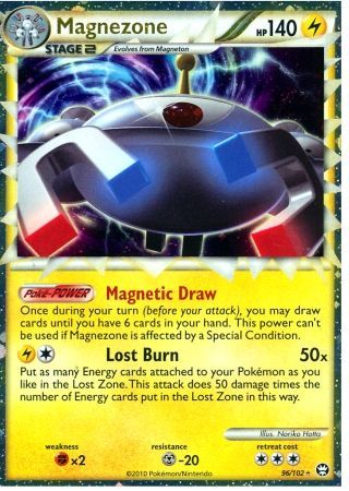 PrimetimePokemon's Blog: Pokemon Card of the Day: Metal Type Magnezone  (Stormfront)