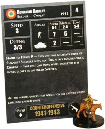 45 Romanian Cavalry Counter Offensive 1941 1976 Uncommon Axis Allies Counter Offensive 1941 1943 45 Romanian Cavalry Counter Offensive 1941 1976 Uncommon Axis Allies Counter Offensive 1941 1943
