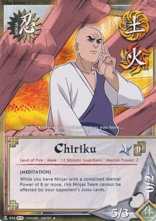 Chiriku 955 Uncommon Naruto Path of Pain Chiriku 955 Uncommon Naruto Path of Pain