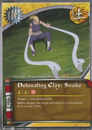 Detonating Clay Snake 743 Common Naruto Path of Pain Detonating Clay Snake 743 Common Naruto Path of Pain