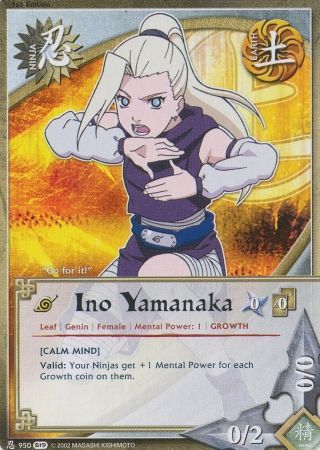 Ino Yamanaka 950 Common Ino Yamanaka 950 Common