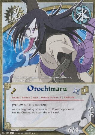 Orochimaru 985 Rare Orochimaru 985 Rare