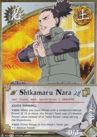 Shikamaru Nara 953 Common Naruto Path of Pain Shikamaru Nara 953 Common Naruto Path of Pain