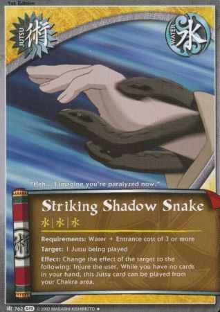 Striking Shadow Snake 762 Uncommon Striking Shadow Snake 762 Uncommon