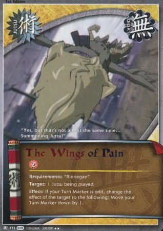The Wings of Pain 771 Rare Naruto Path of Pain The Wings of Pain 771 Rare Naruto Path of Pain