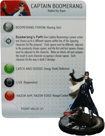Captain Boomerang 005 Brightest Day DC Heroclix DC Brightest Day Singles Captain Boomerang 005 Brightest Day DC Heroclix DC Brightest Day Singles